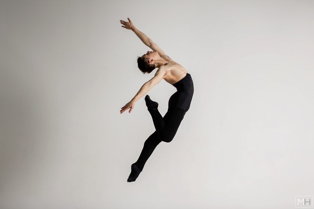 male ballet jump